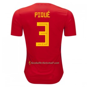 Fußballtrikots Spanien Pique 3 WM 2018 Heimtrikotsatz kaufen